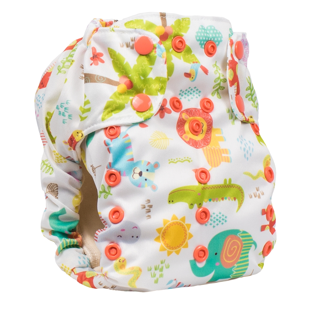 Smart Bottoms 3.1 One Size All-in-One nappy Pattern: Wild About you