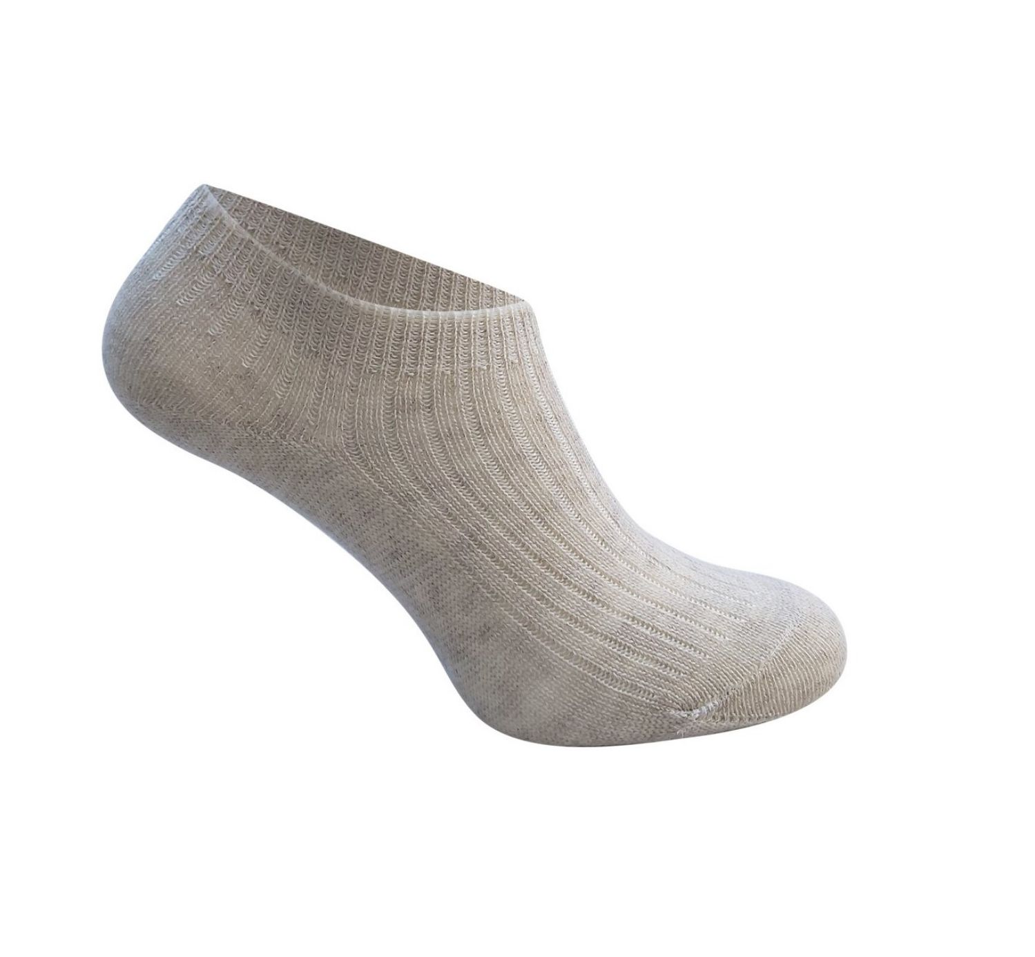 Hirsch Sneaker Socks Danny (Color: Natural / Size: 36-37)