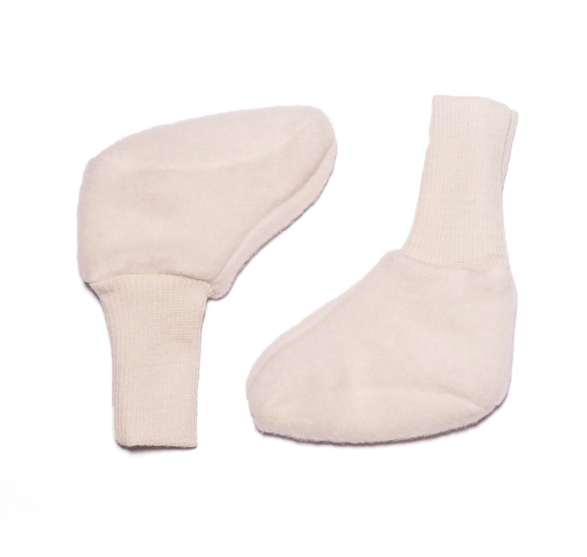 Cosilana Baby-Schuhe aus Woll-/Baumwollfleece