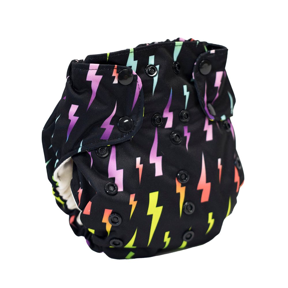 Smart Bottoms 3.1 One Size All-in-One nappy Pattern: Superbolt