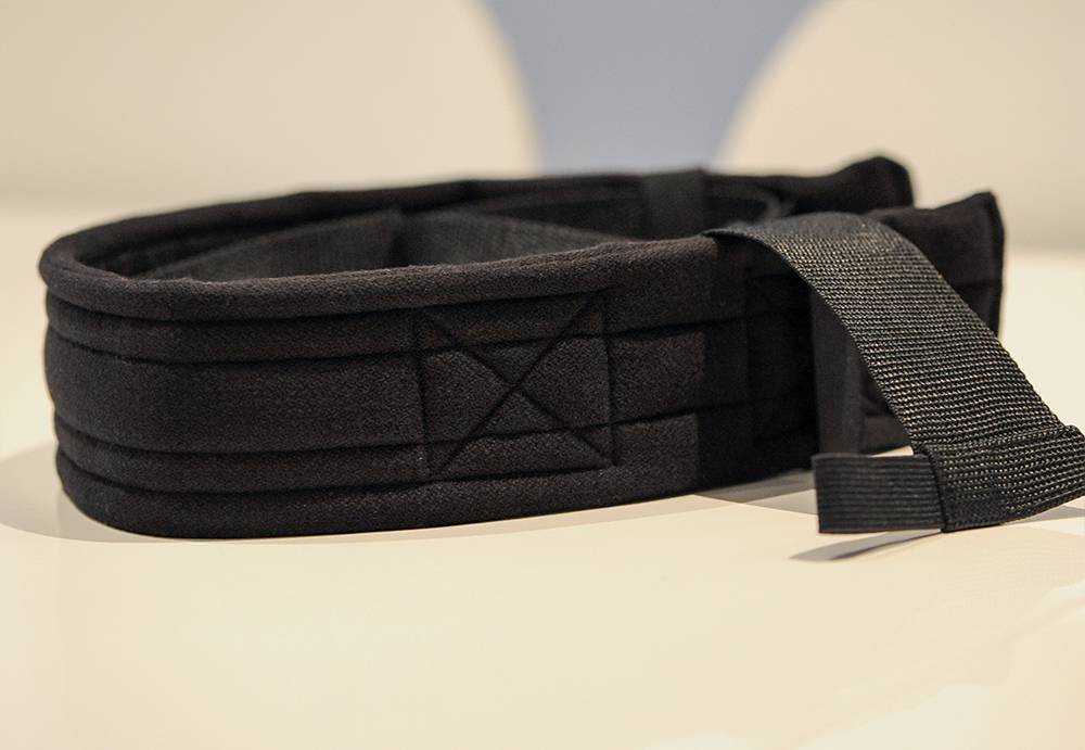 Girasol Buckel Belt (Pattern: Black)