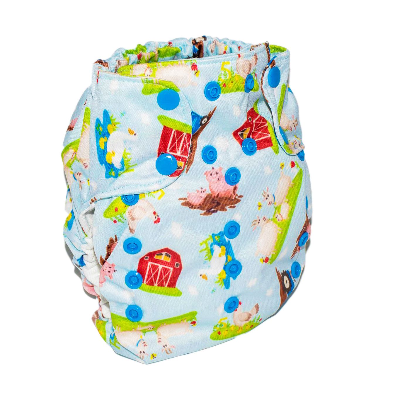Smart Bottoms Dream Diaper 2.0 AIO One Size Muster: Barnyard Babies