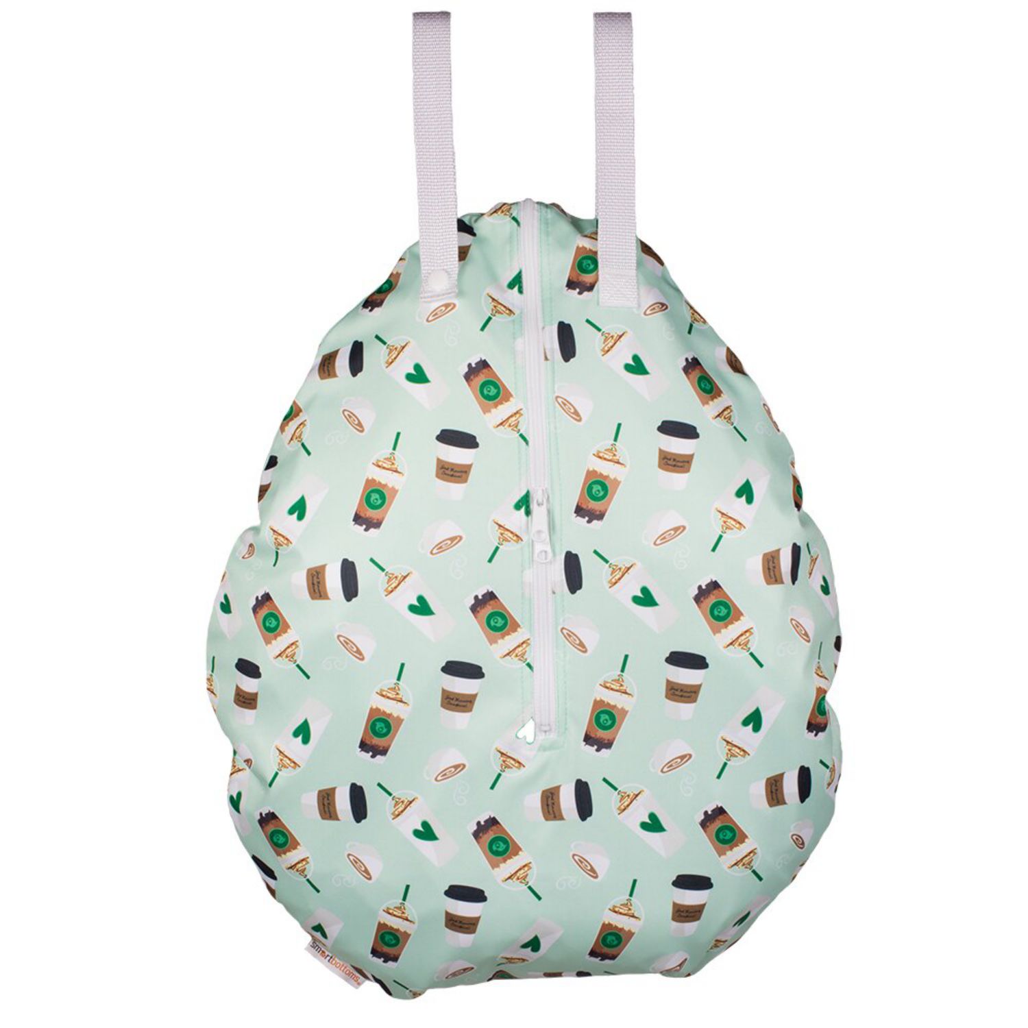 Smart Bottoms Hanging Wet Bag (L) Pattern: Daily Grind