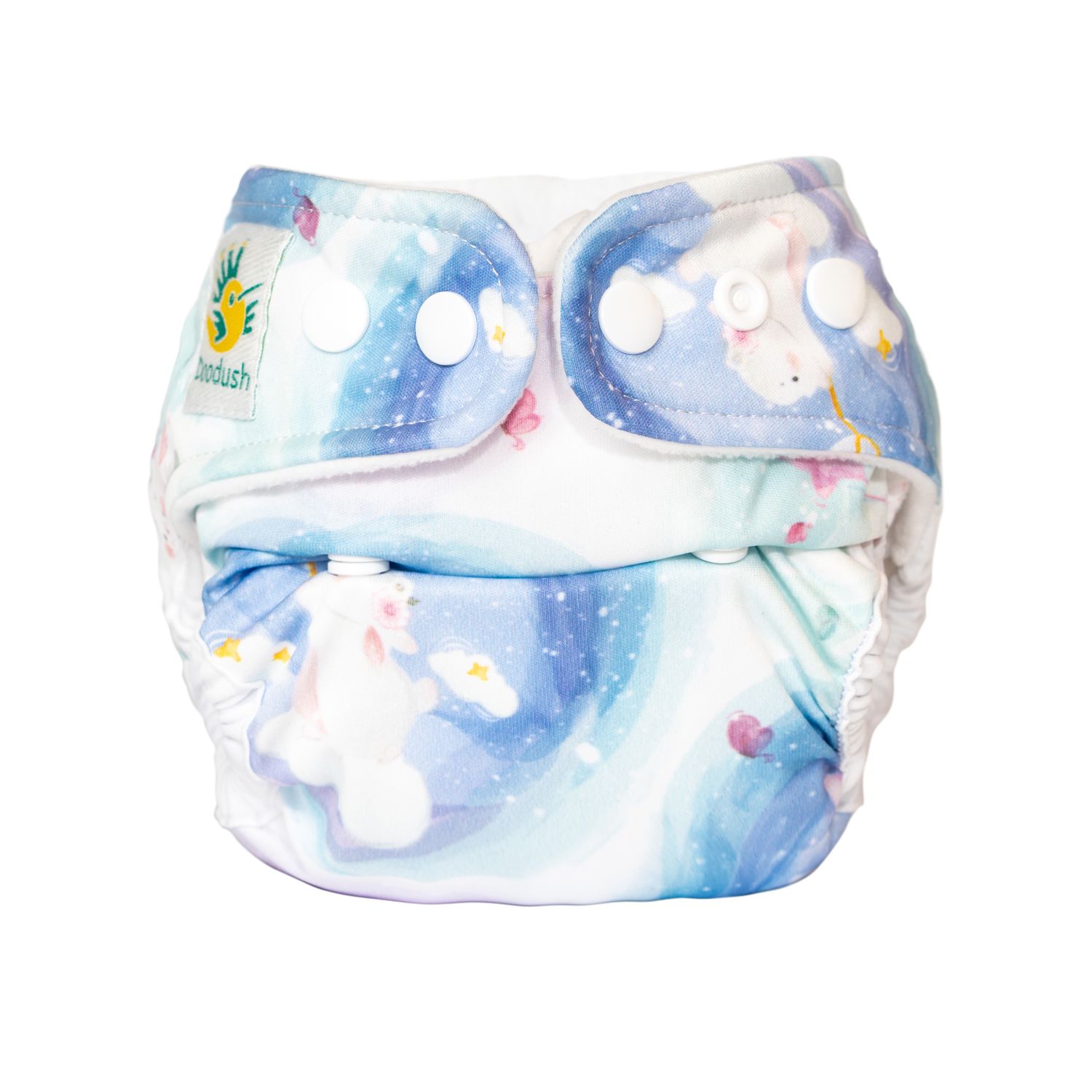 Doodush Newborn Diaper Cover Doodush pattern: Candy Bunnies
