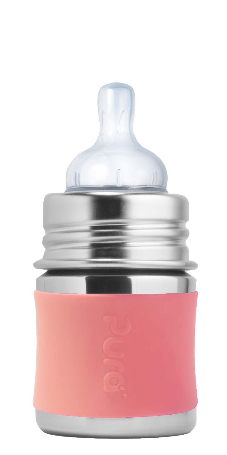 Pura Kiki Stainless Steel Baby Bottle - 150ml