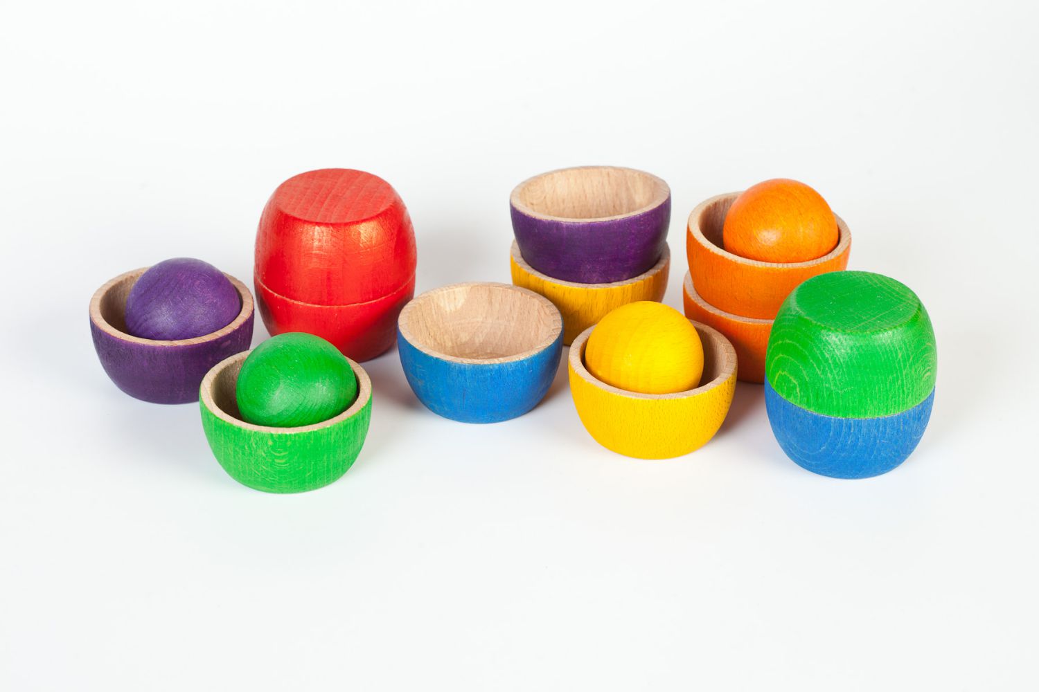 Grapat Wooden Toys – Bowls & Balls