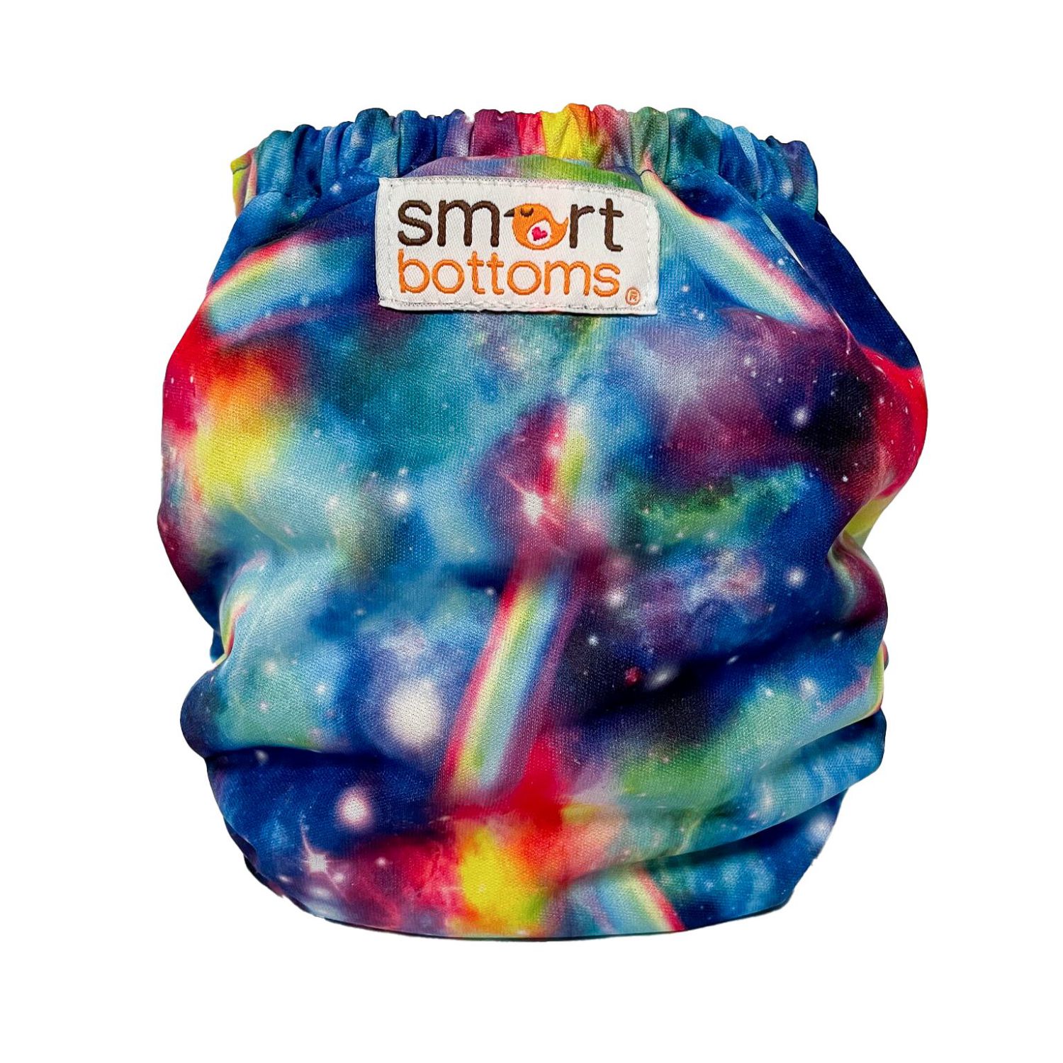Smart Bottoms Too Smart 2.0 One Size Cover Pattern: Rainbow Galaxy