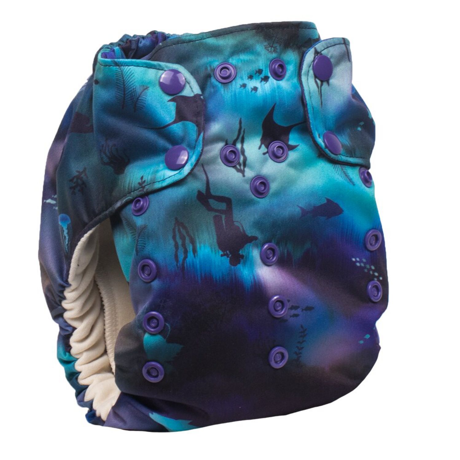 Smart Bottoms 3.1 One Size All-in-One nappy Pattern: Abyss