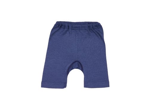 Cosilana kids bermuda pants (wool/silk) (Size: 128 / Colour: 08 blue)