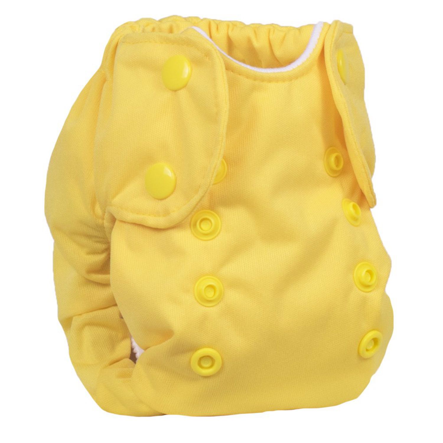 Smart Bottoms Born Smart 2.0 AIO for Newborns Pattern: Basic Yellow