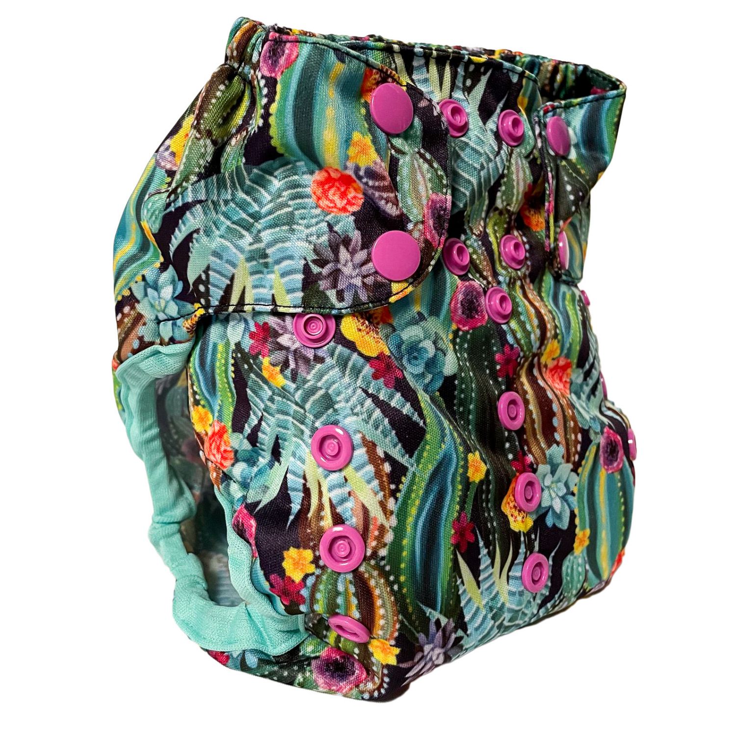 Smart Bottoms Too Smart 2.0 One Size Cover Pattern: Midnight Bloom