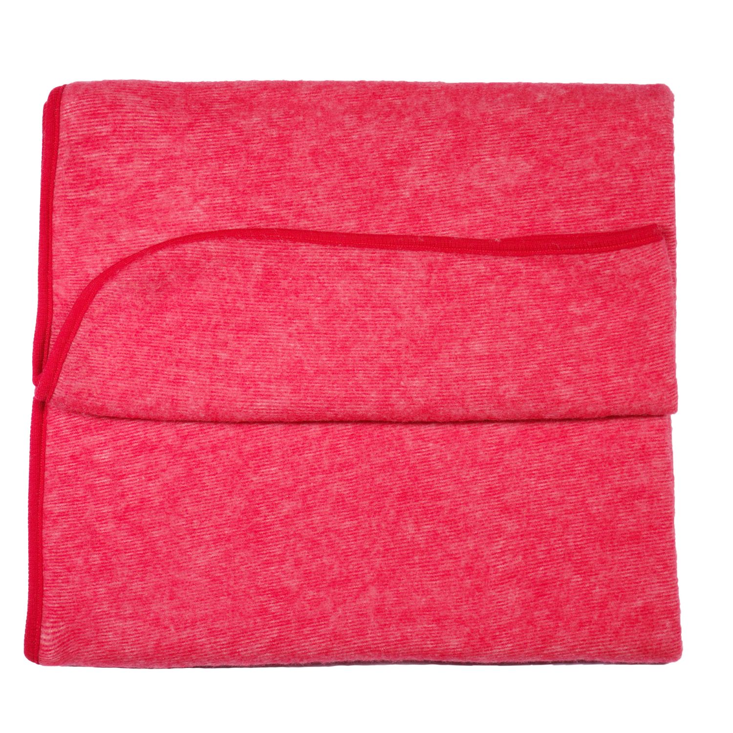 Cosilana baby blanket (wool/cotton fleece) (Colour: 104 red)