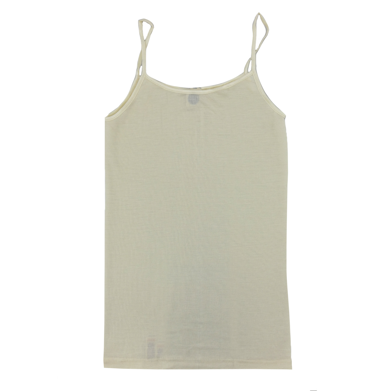 Cosilana women's undershirt (spaghetti top)  (wool/silk) (Size: 036/038 / Colour: 01 natural)