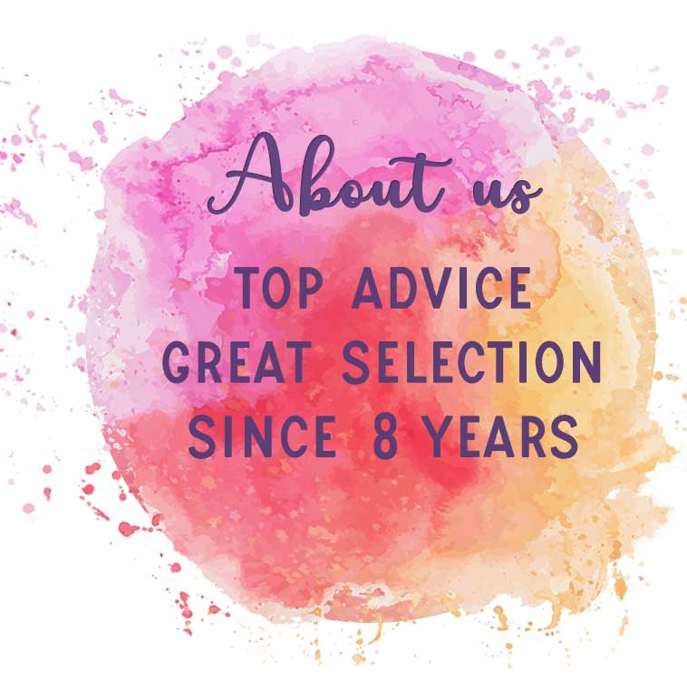 About us, top advice, great selection, since 2008