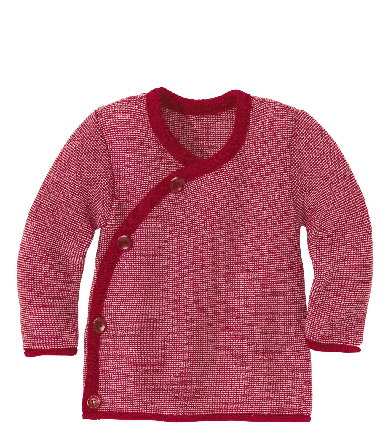 Disana Melange-Jacket (Size: 62/68 / Color: Bordeaux-Rose)