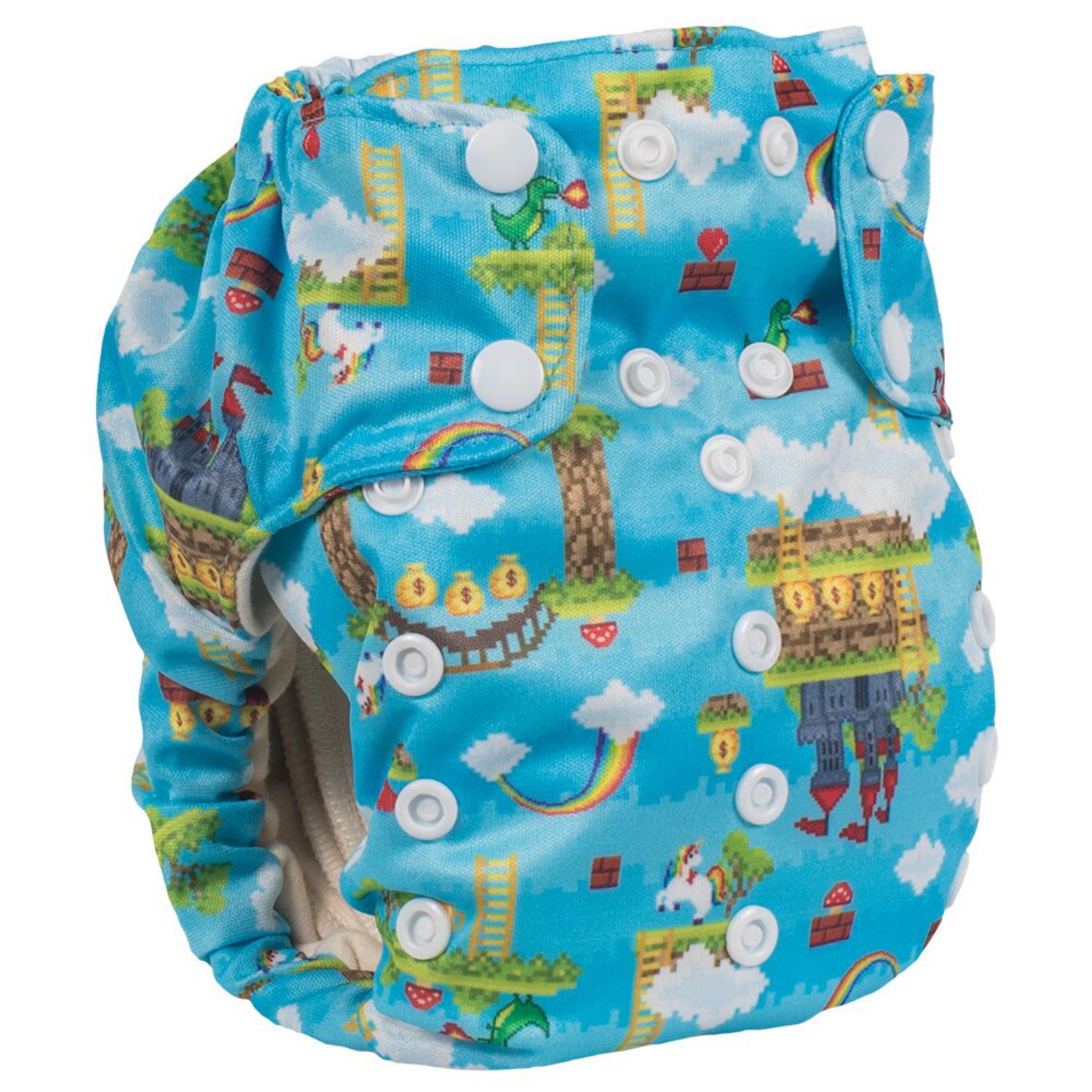 Smart Bottoms 3.1 One Size All-in-One nappy Pattern: Gamer
