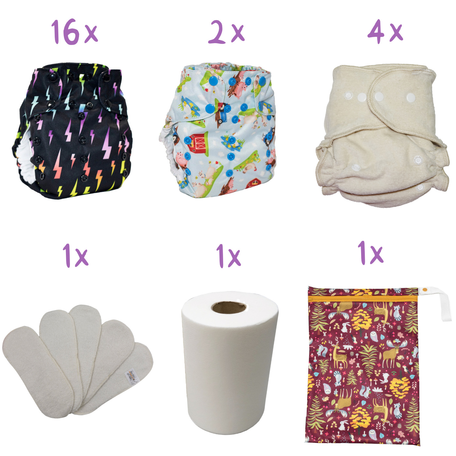 Smart Bottoms Dream Diaper 2.0 Stoffwindel-Komplettpaket
