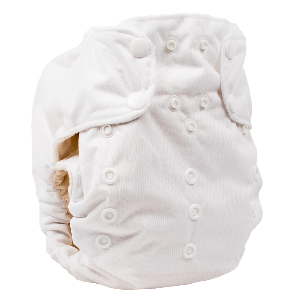 Smart Bottoms 3.1 One Size All-in-One nappy Pattern: Basic White