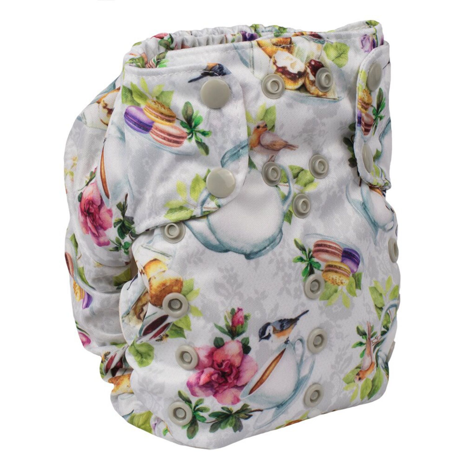 Smart Bottoms 3.1 One Size All-in-One nappy Pattern: Tea Party
