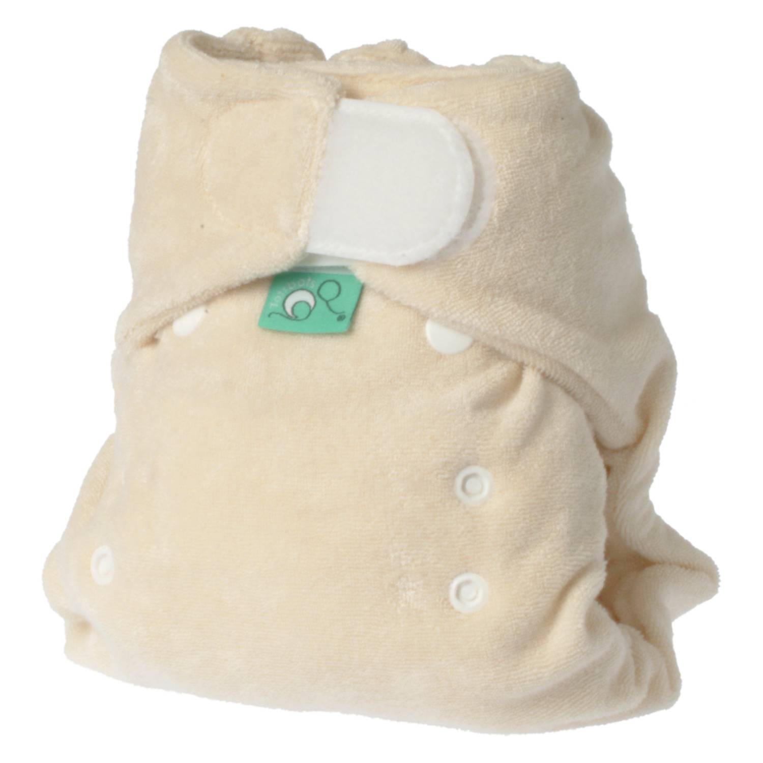 TotsBots Bamboozle Fitted Nappy Size: One Size (4 - 16kg) / TotsBots pattern: Natural
