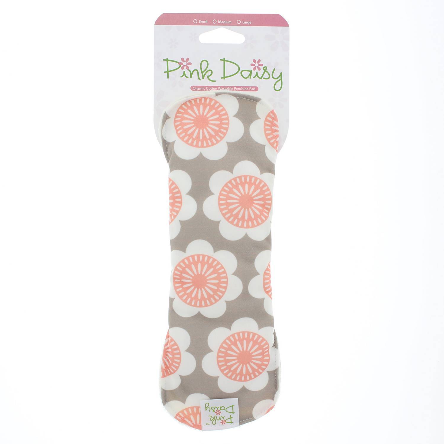 Pink Daisy Cloth Pads (Organic Cotton)