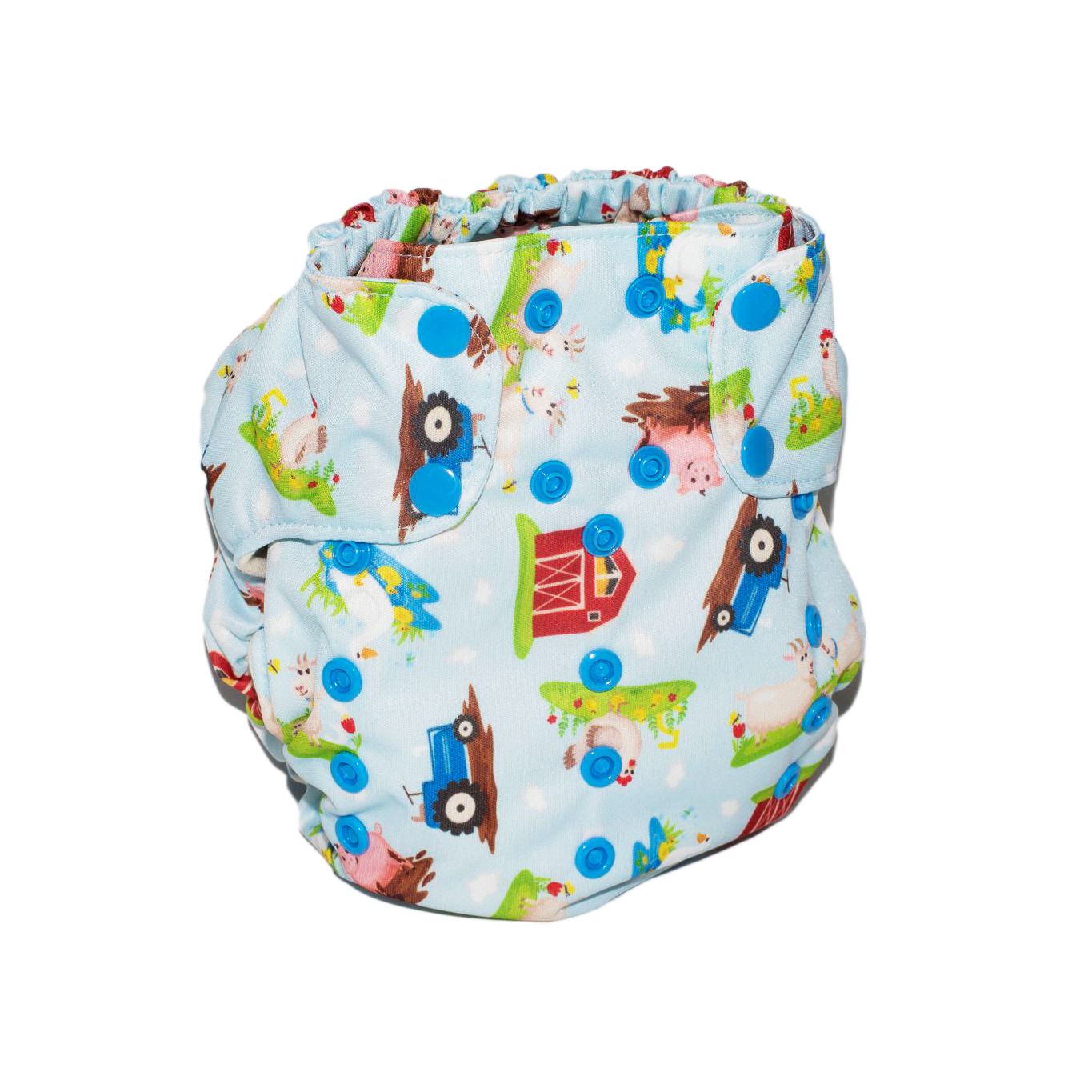 Smart Bottoms 3.1 One Size All-in-One nappy Pattern: Barnyard Babies