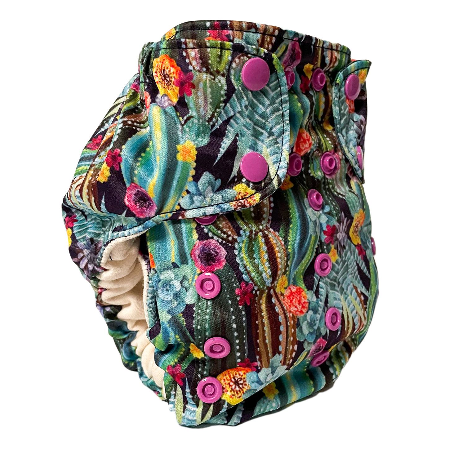 Smart Bottoms 3.1 One Size All-in-One nappy Pattern: Midnight Bloom