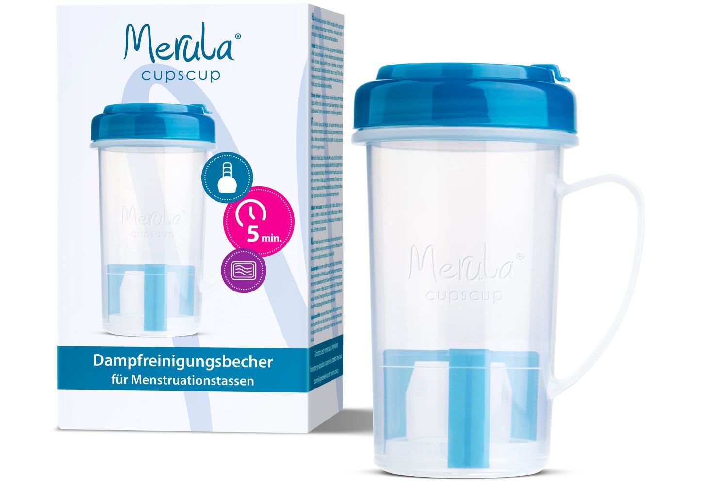 Merula Cupscup Steam Cleaning Cup for Menstrual Cups