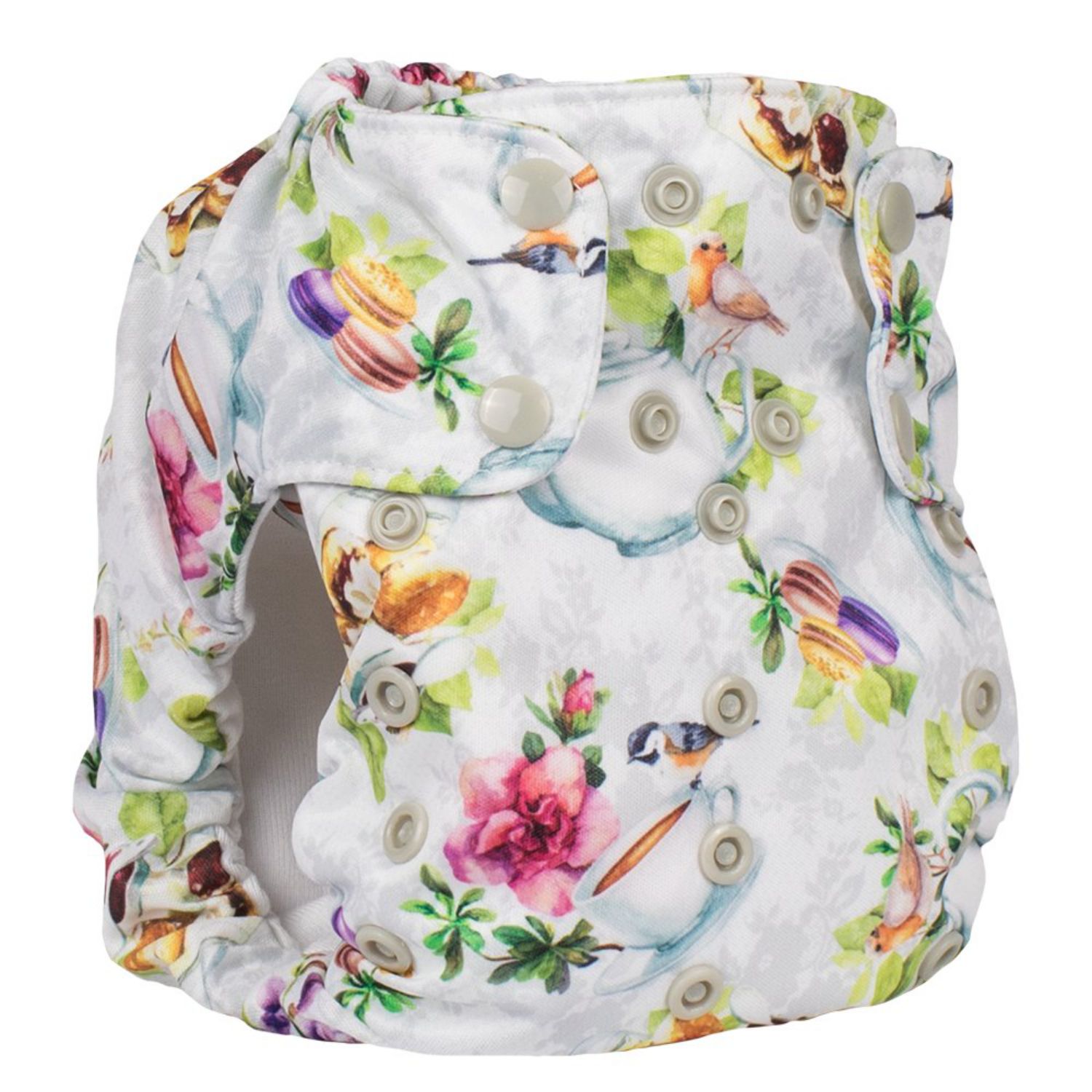 Smart Bottoms Dream Diaper 2.0 AIO One Size Muster: Tea Party