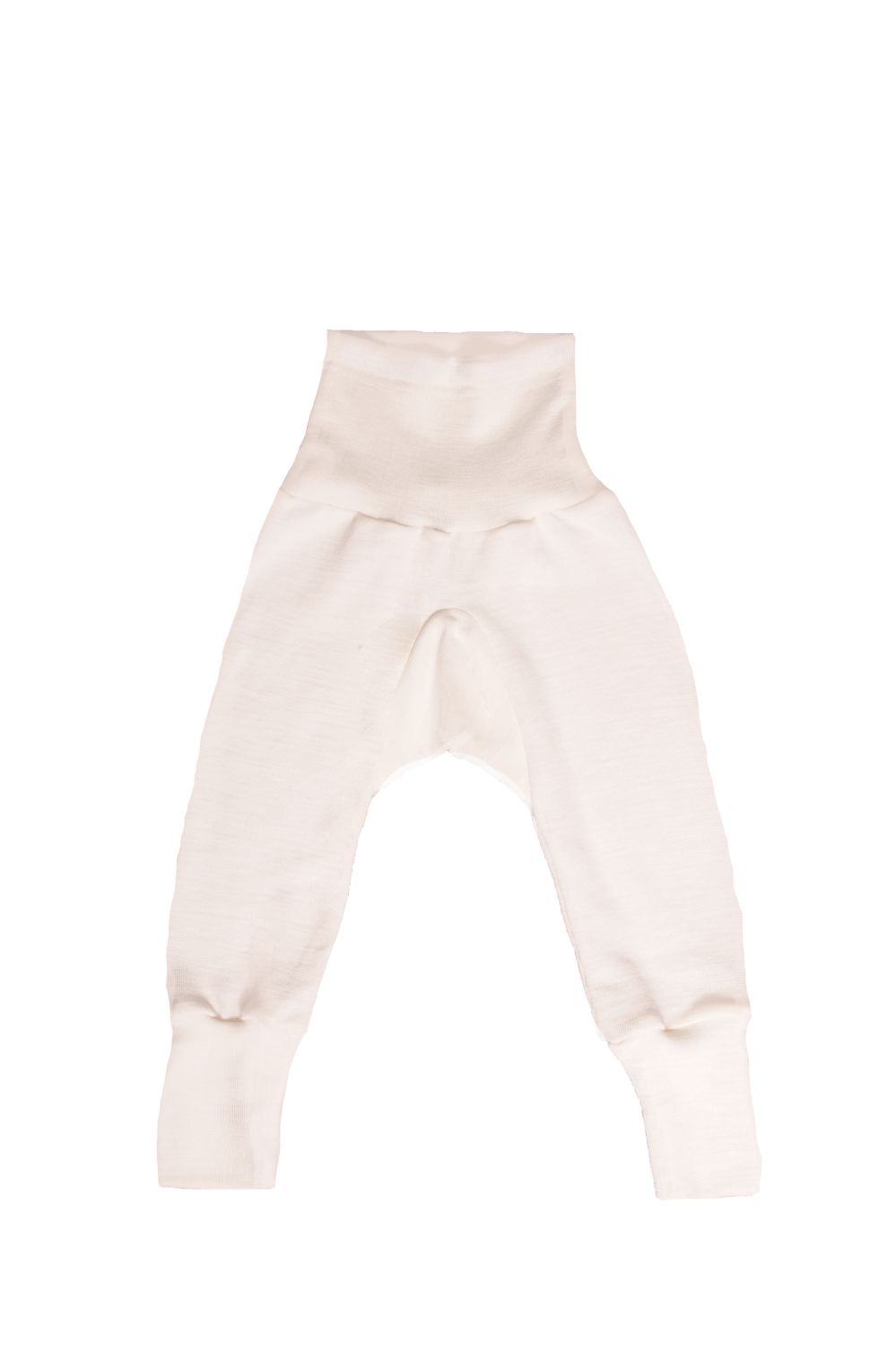 Cosilana baby pants with waistband (wool/silk) (Size: 074/080 / Colour: 01 natural)