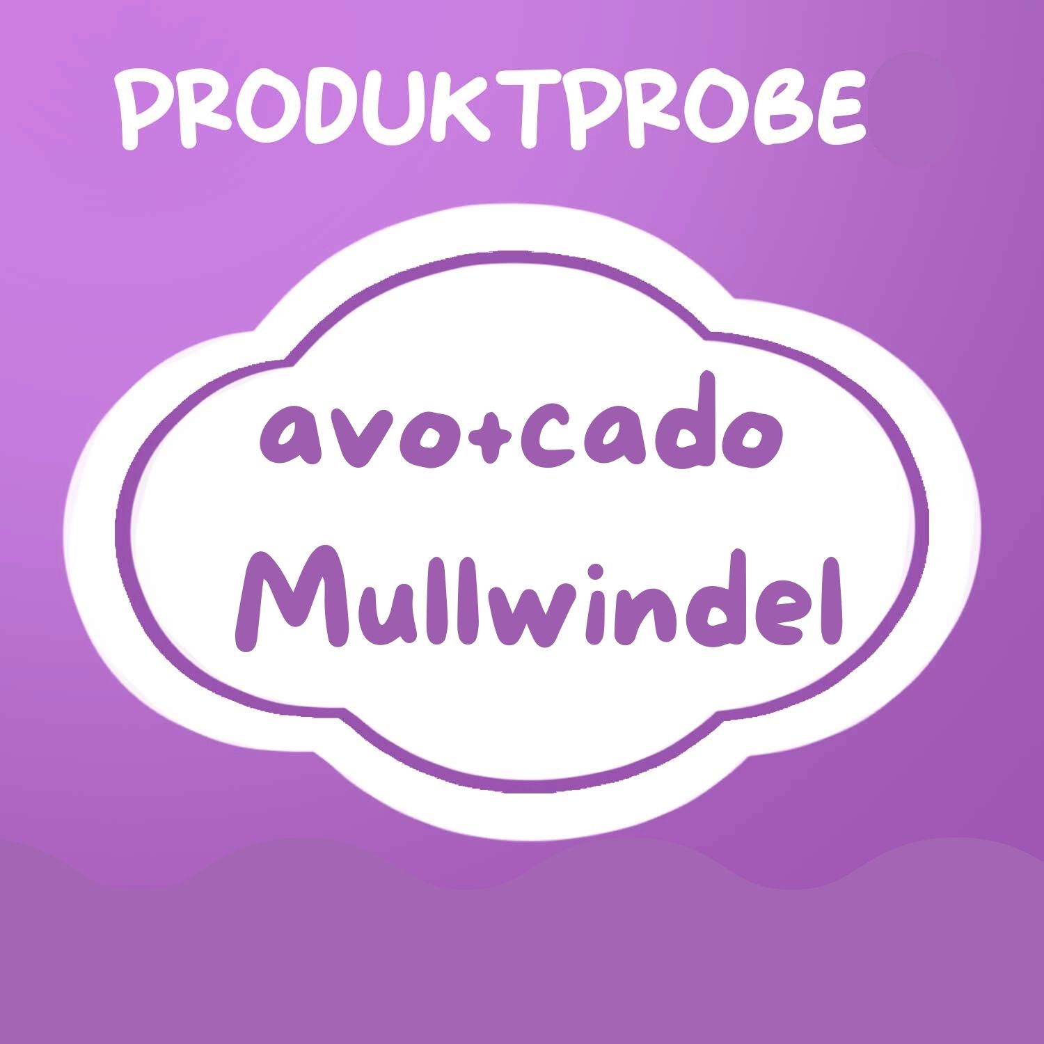 Product sample: avo+cado muslin nappy