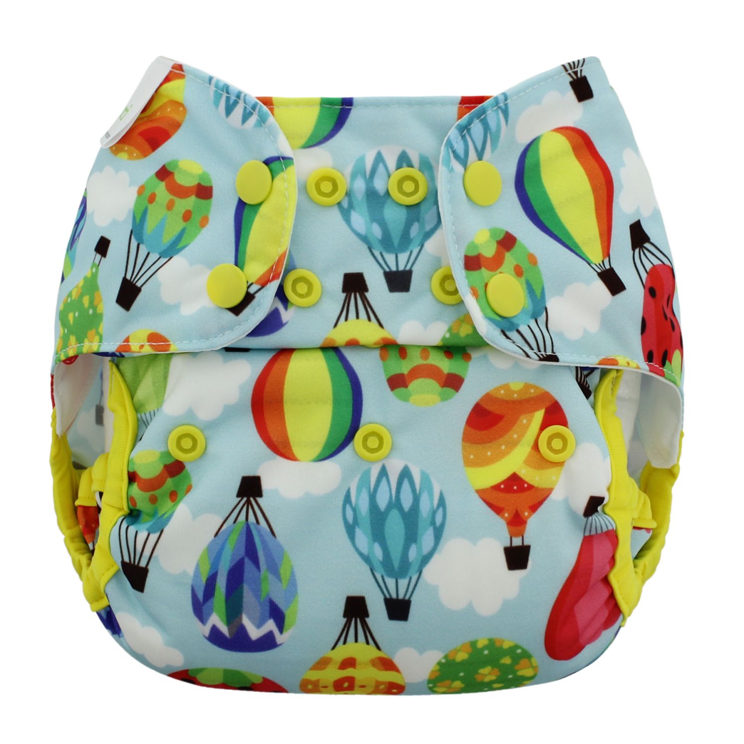 Blueberry Capri 2.0 Cover One Size Blueberry Pattern: Ballons