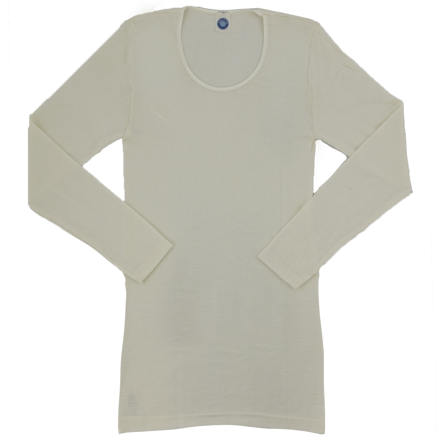 Cosilana women's undershirt (long sleeves) (wool/silk) (Size: 040/042 / Colour: 01 natural)