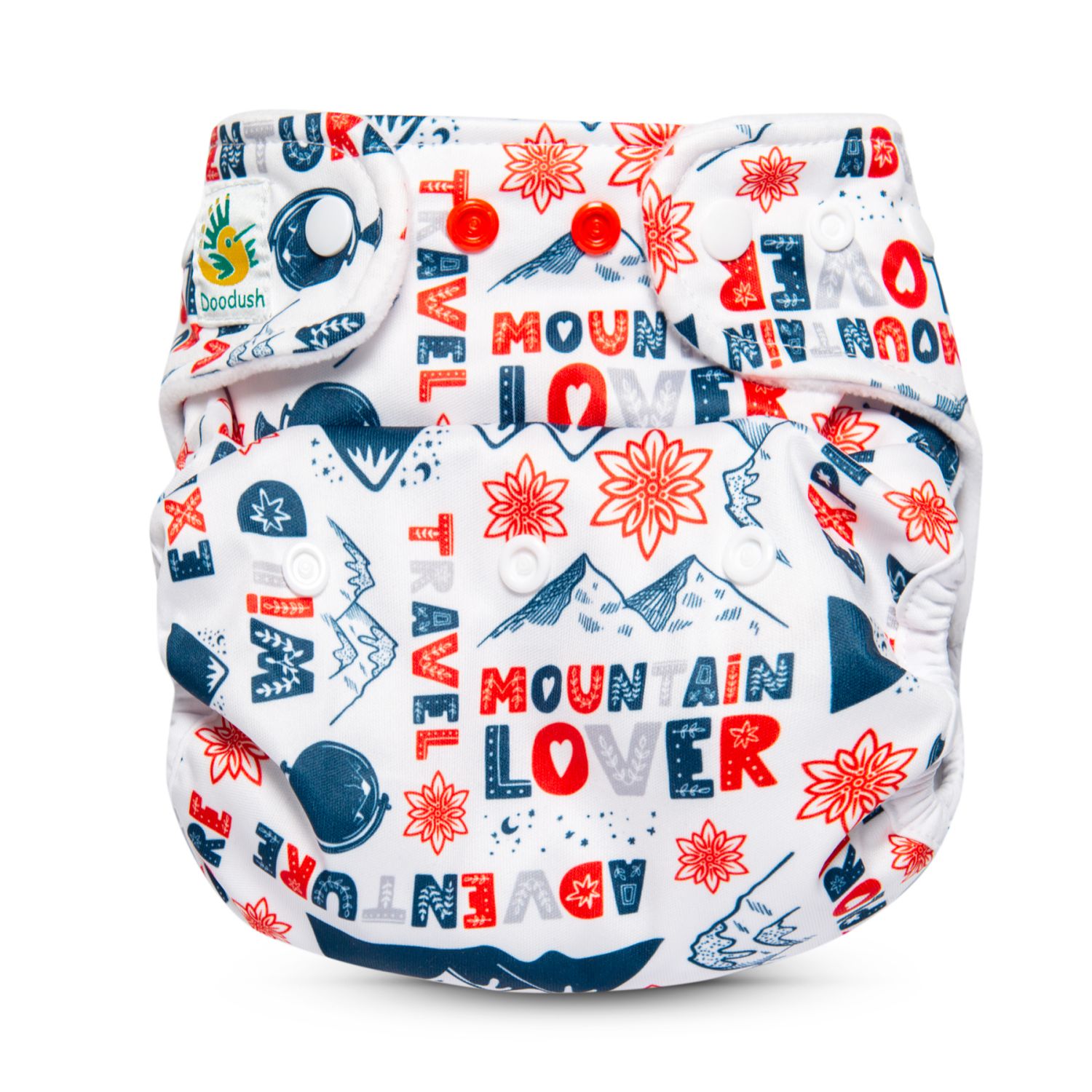 Doodush Newborn Diaper Cover Doodush pattern: Mountain Lover