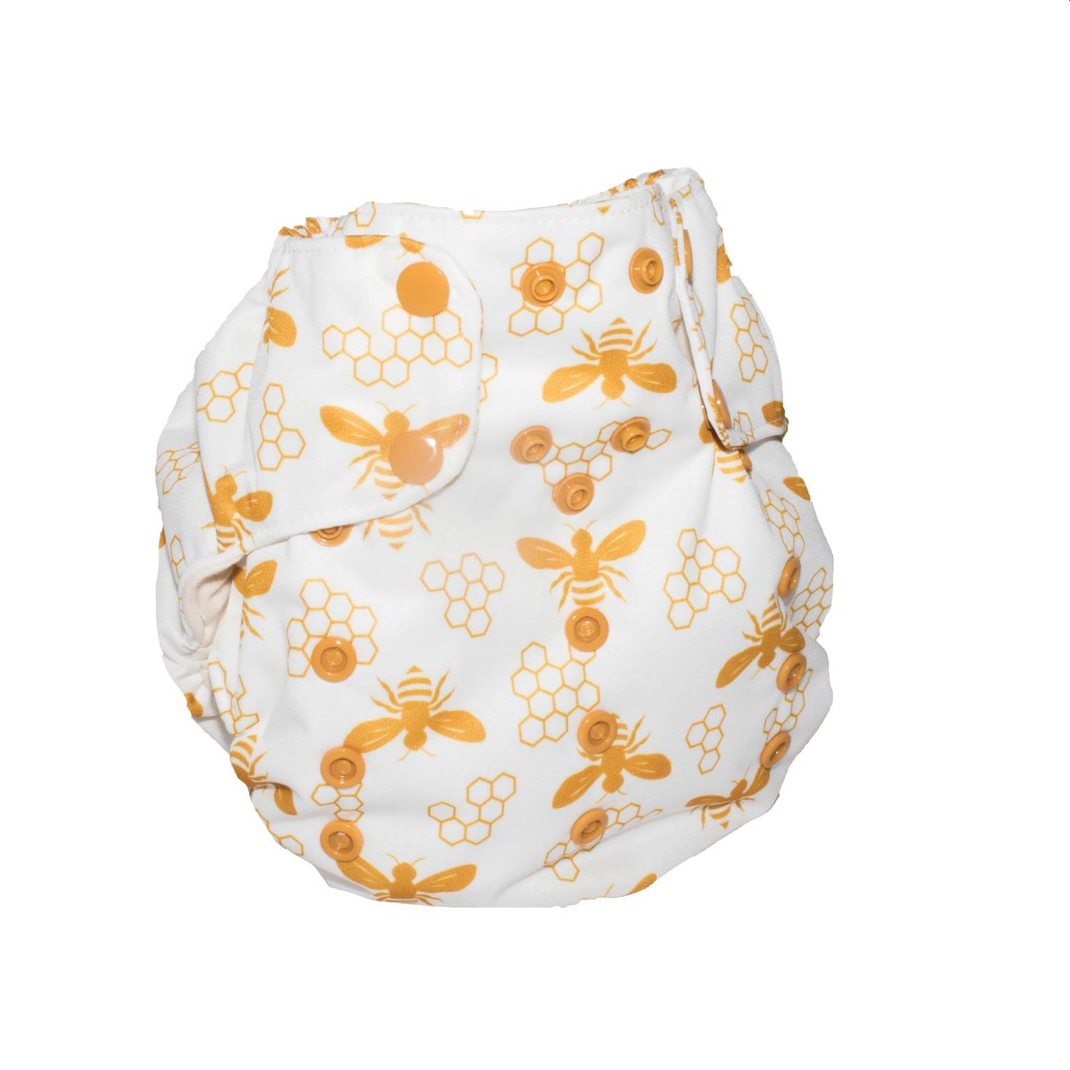 Smart Bottoms 3.1 One Size All-in-One nappy Pattern: Bee Yourself
