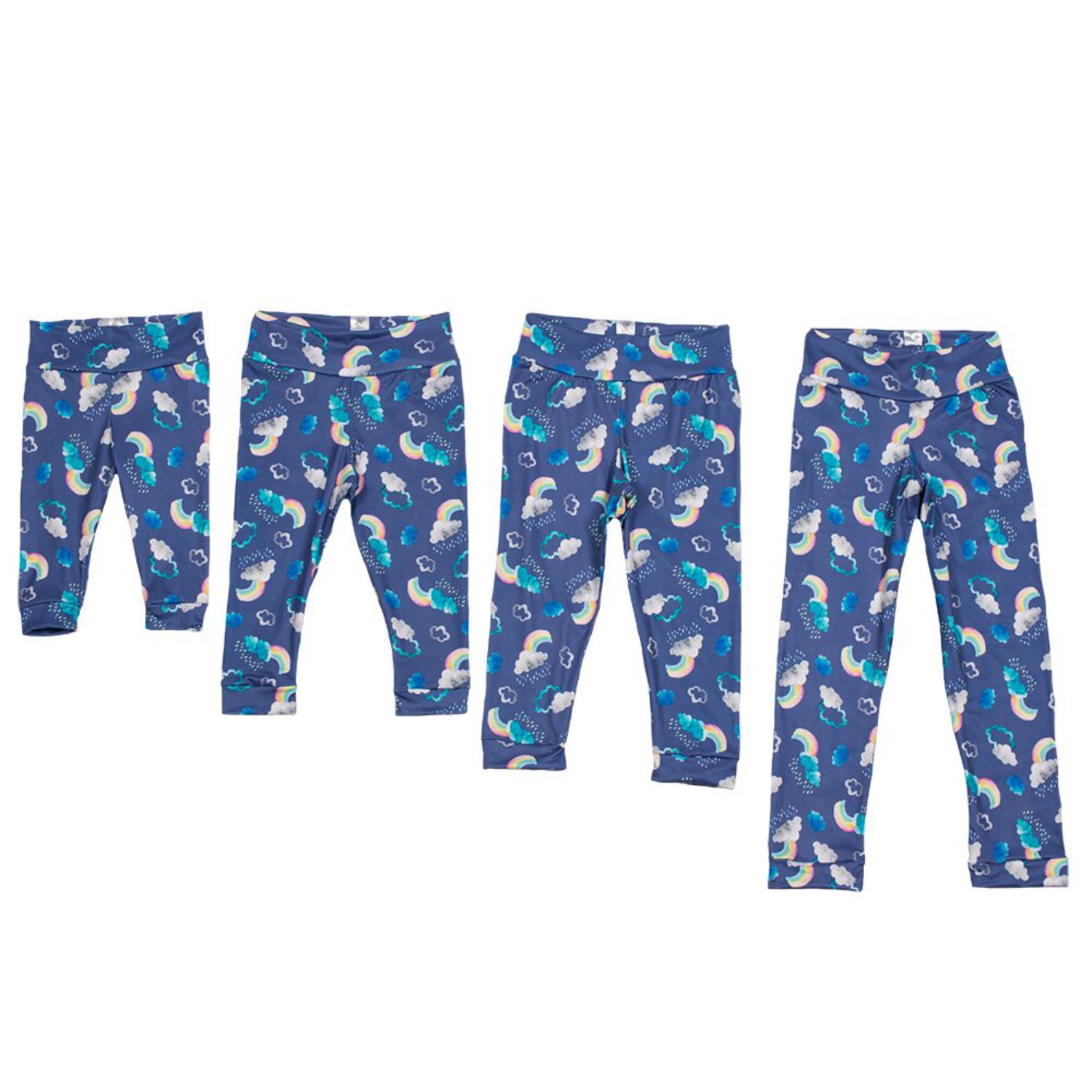 Bumblito Leggings Größe: L (92 - 104) / Muster: Over the Rainbow