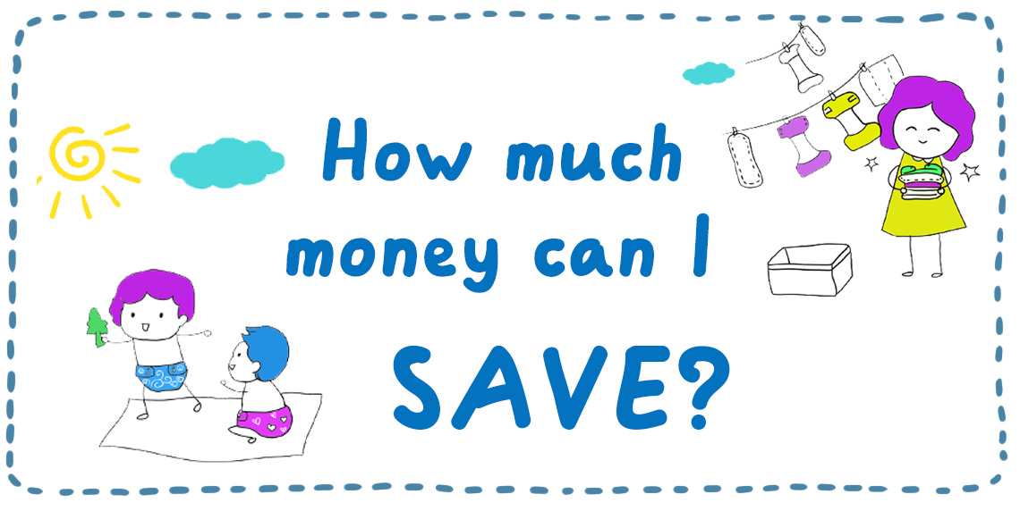 How much money can I save using cloth nappies