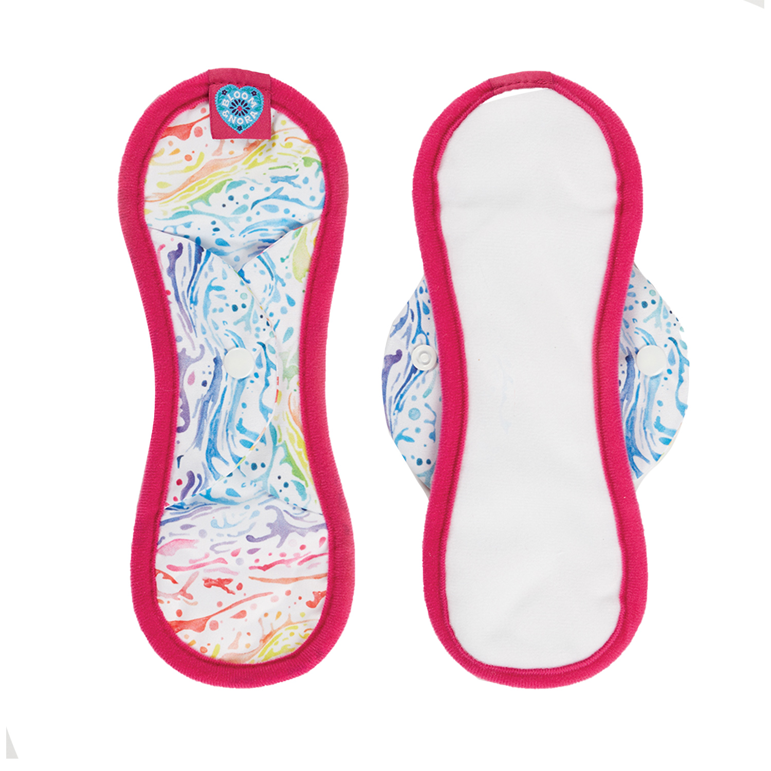 TotsBots Nora (Stay Dry) Cloth Pad (Size: Midi (M) / Print: Seascape)