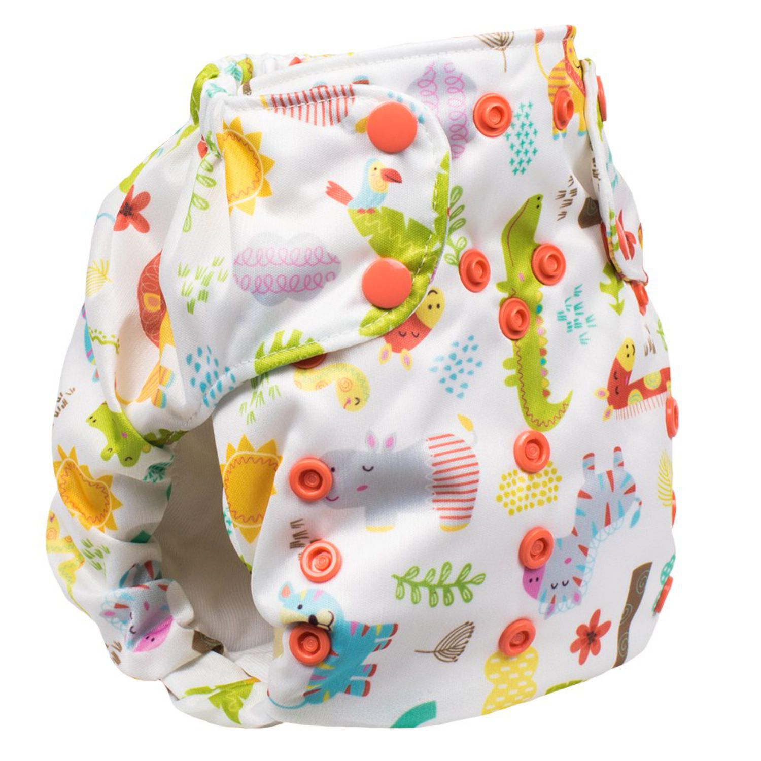 Smart Bottoms Dream Diaper 2.0 AIO One Size Pattern: Wild About you