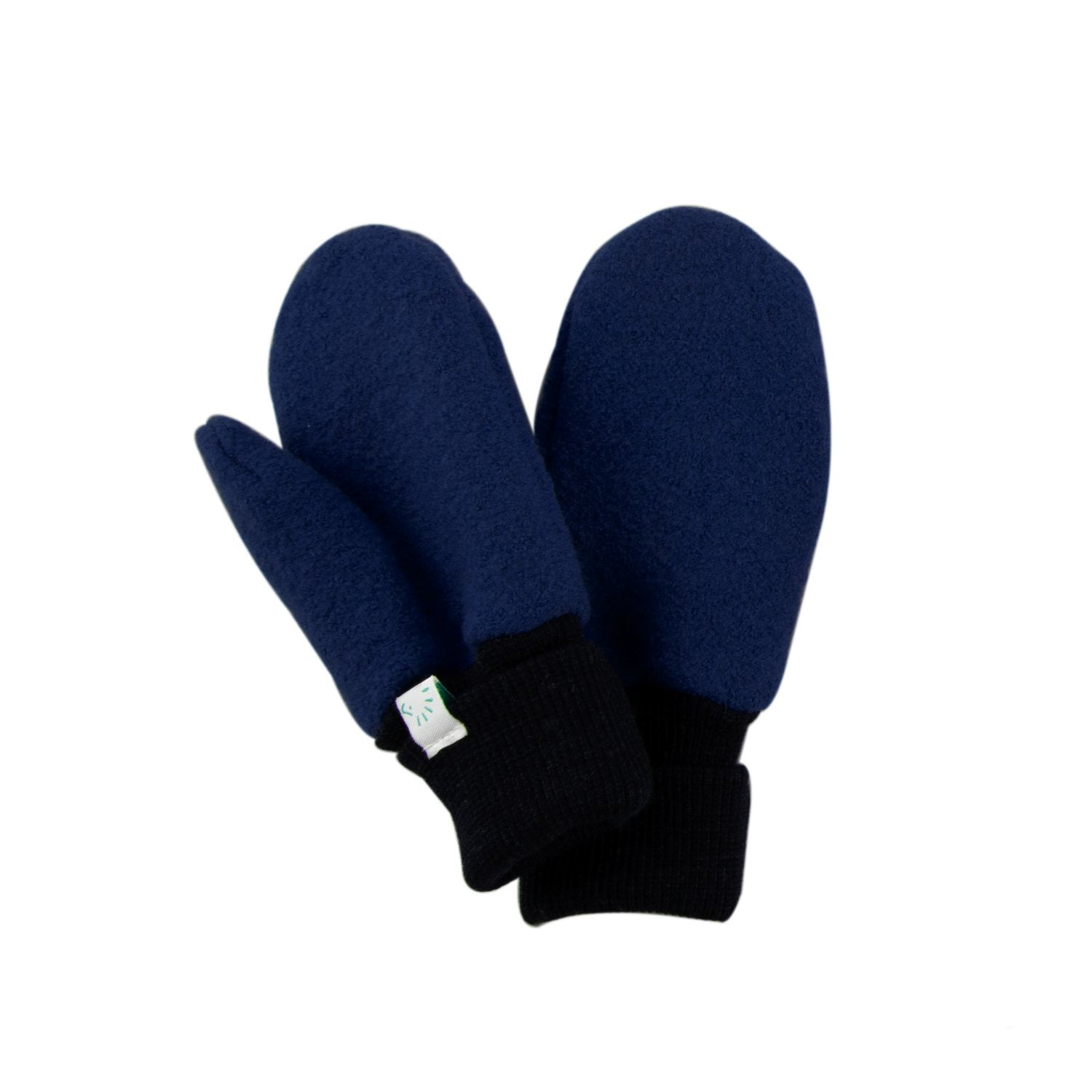 iobio Mittens (Boiled Wool) (Size: 1 / Color: Dark Blue)