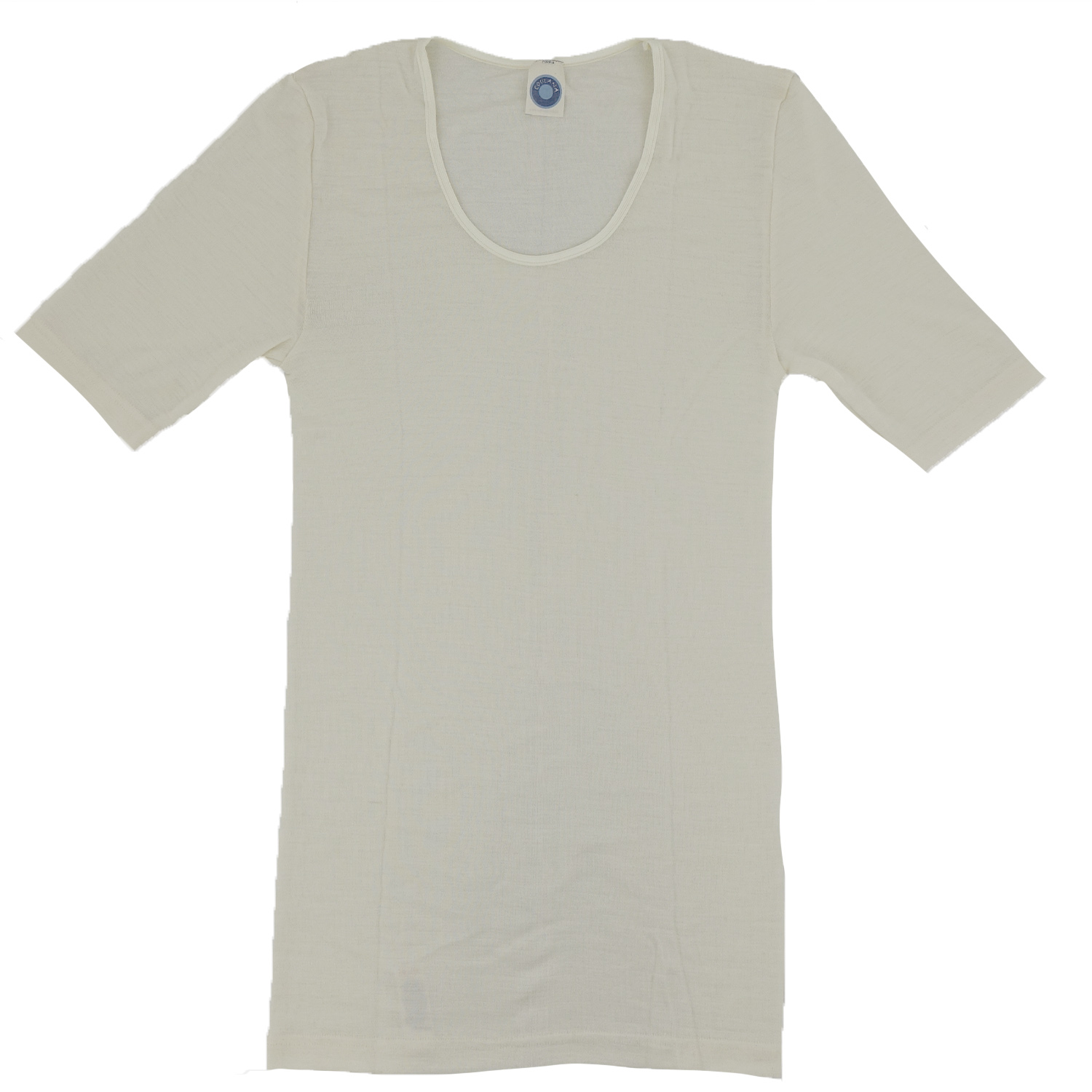 Cosilana women's undershirt (short sleeves) (wool/silk) (Size: 044/046 / Colour: 01 natural)
