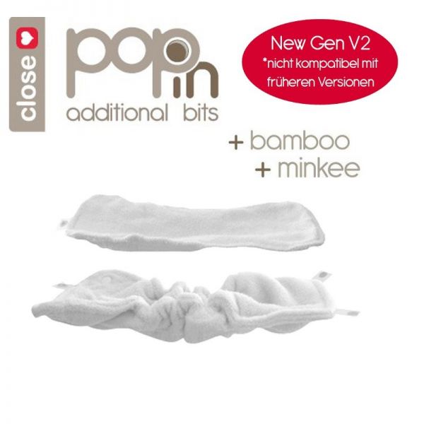 Pop-in Saugkern & Booster V2 - Bambus