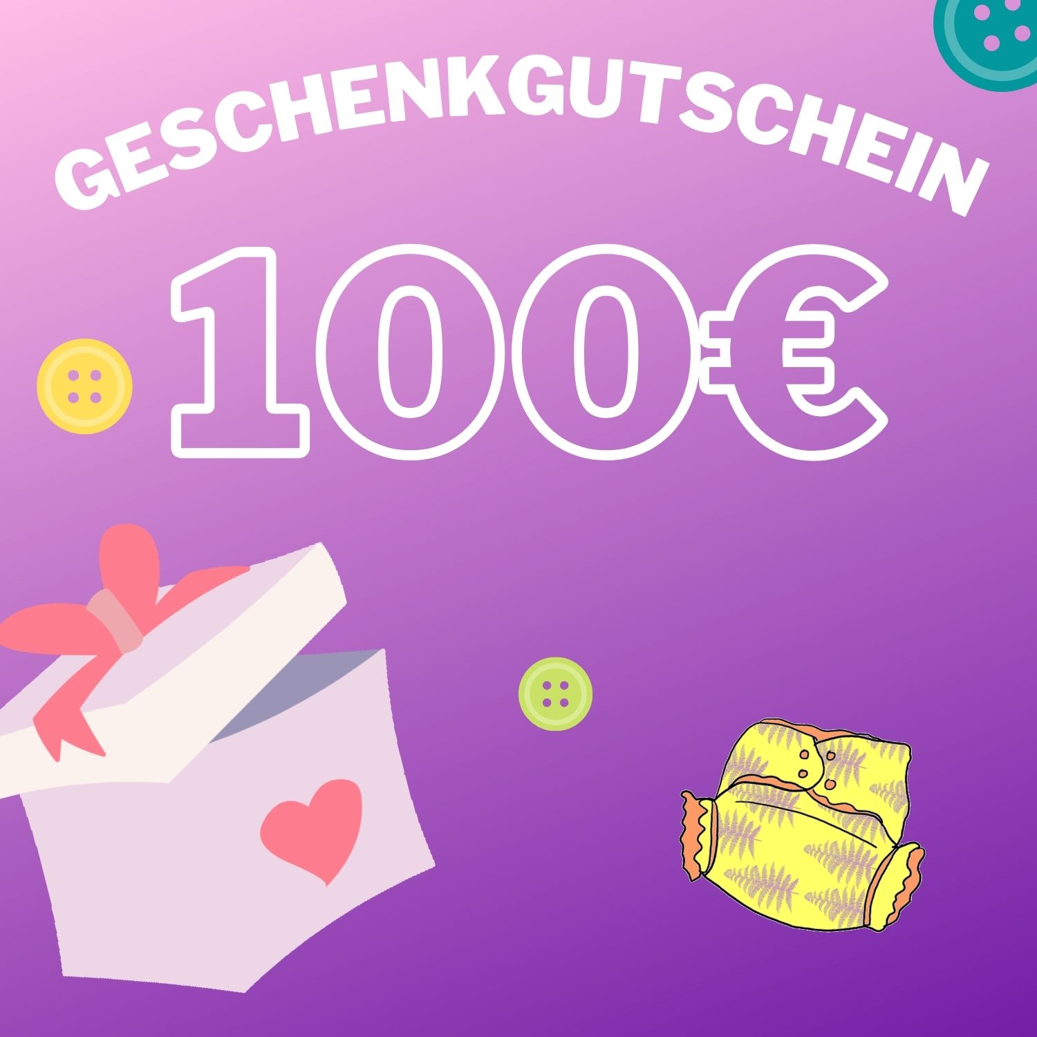 Gift Voucher 100 Euro (via email)