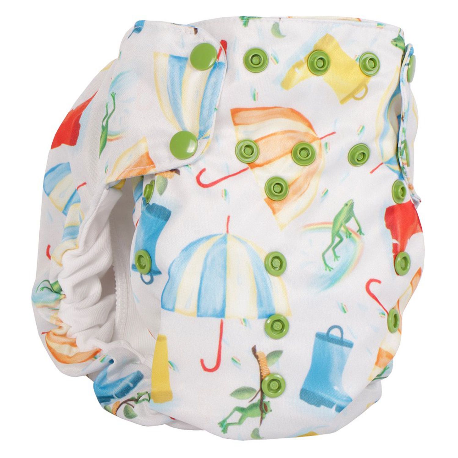 Smart Bottoms Dream Diaper 2.0 AIO One Size Pattern: Rainy Day
