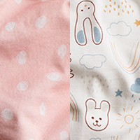 Pink Dots / White Teddy